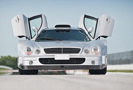 مزاد علني لسيارة مرسيدس بينز CLK GTR النادرة 
